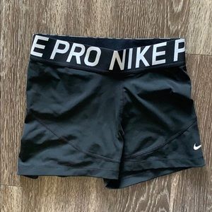 Black Nike Pro Spandex
